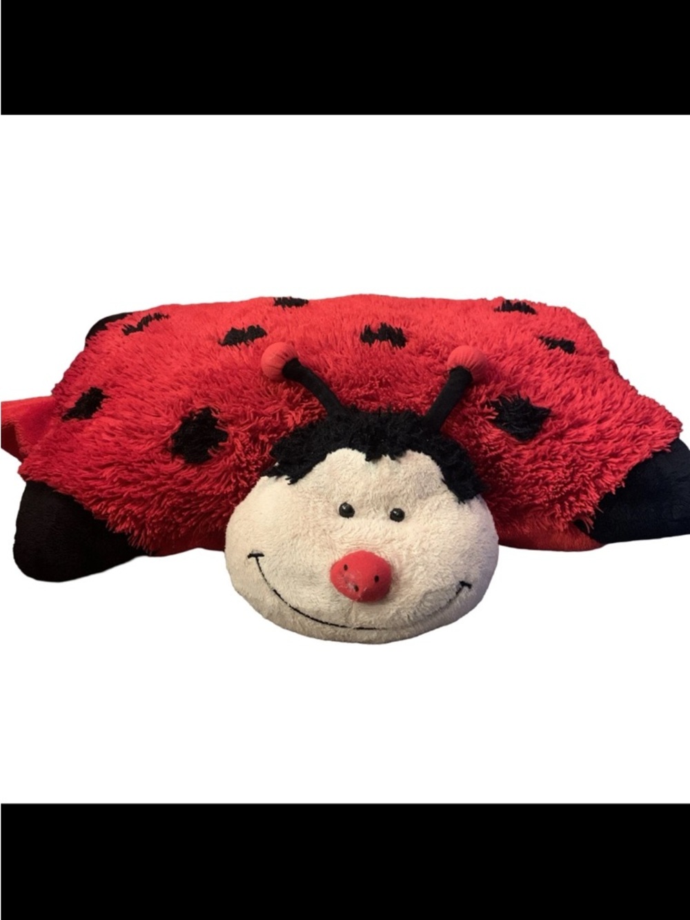 Ladybug Pillow pet - Red and Black